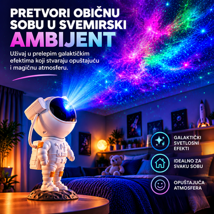 XO ASTRONAUT – LED PROJEKTOR GALAKSIJE