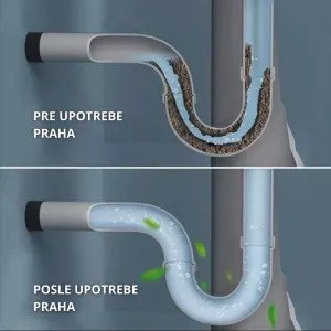 Vihor sredstvo za otpušavanje odvoda - Termiantor prah za otpušivanje cevi (1+1 GRATIS)